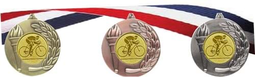 Thick Heavy Cycling Medals Free Ribbons